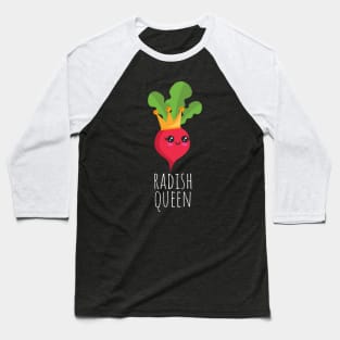 Radish Queen Kawaii Baseball T-Shirt